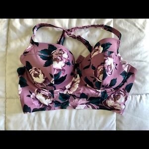 NWOT TORRID FLORAL SWIM SUIT TOP